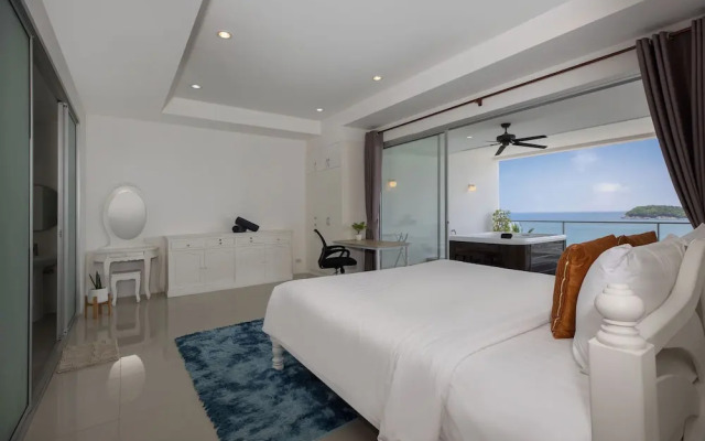 Ocean View Jacuzzi 3BR Kata Penthouse