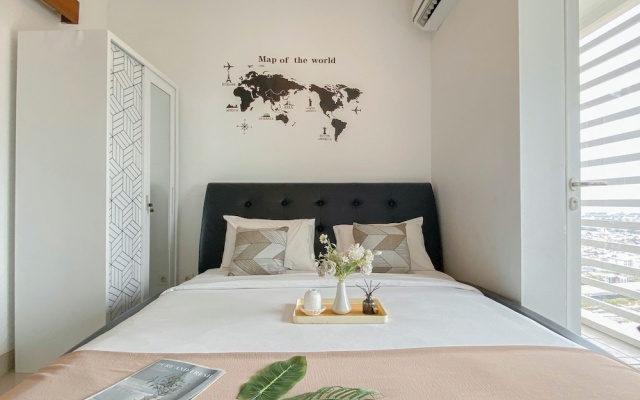 Homey 1BR without Living Room at Grand Kamala Lagoon Apartment – Guest Rooms – Bekasi