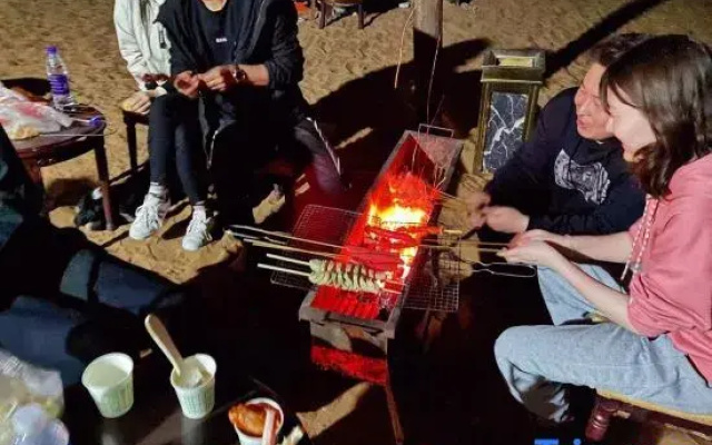 District Desert North Starry Sky Desert Camping Site