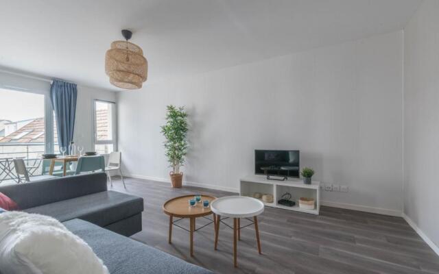 MAXIME - Appartement proche gare, arrivée 24 24