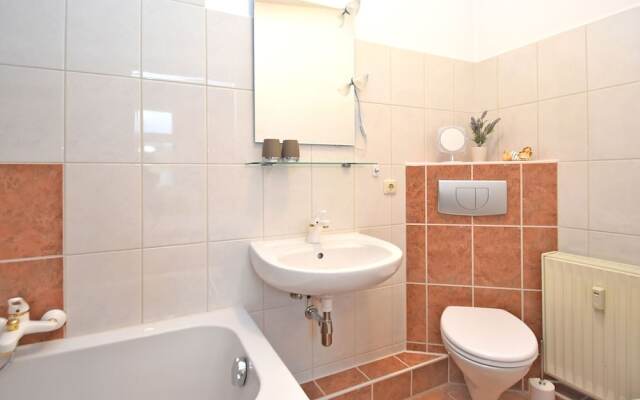 Apartment in Mülsen With Balcony, Heating, Garden Furniture