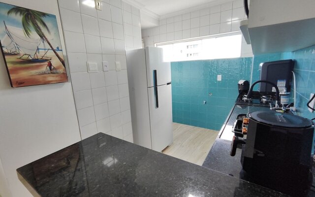 Apartamento 2 suítes lindo e vista mar