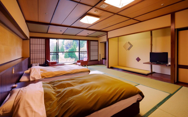 Yunogo Onsen HOTEL YUNOMORI BISYUNKAKU – Guest Rooms – Mimasaka