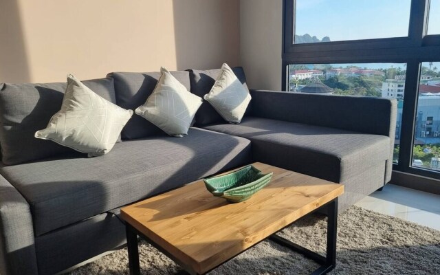 Bo403-great Seaview 1br With 2 Beds-big Balcony