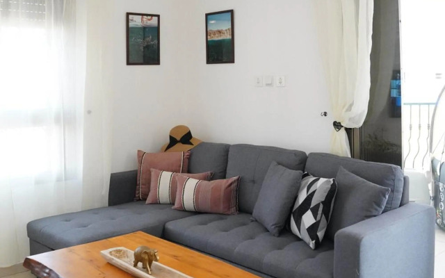 two bed room apartment 5 min walk to the beach