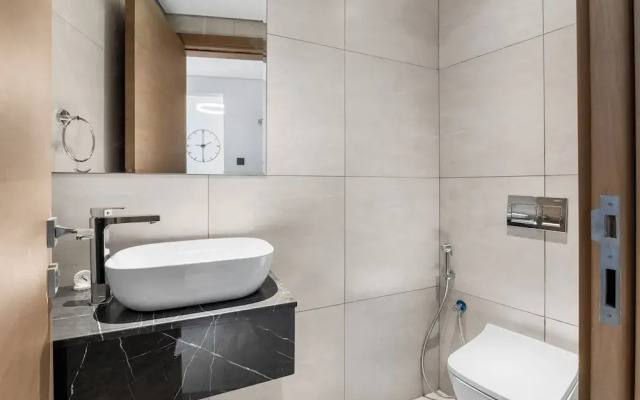 Waves - Stylish 1BR in JVC with Balcony & Pool