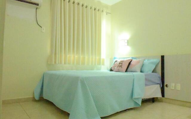 Flat residencial c lazer completo em Caldas Novas