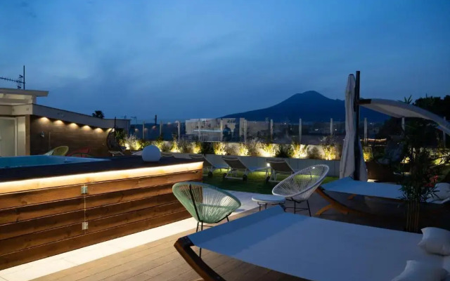 Houses & Rooftop Pompei - Sky