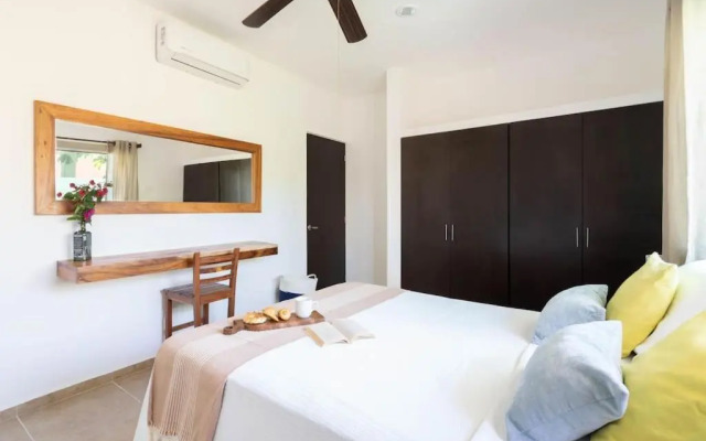 Selva 202 Kaax ná Confortable 1Bd Apt (100mb WIFI).