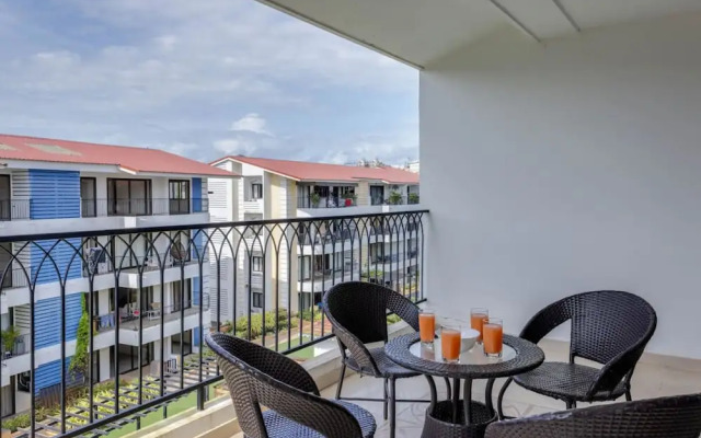 1BR w Pool Sauna Near Calangute Baga Beach