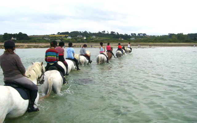 Stone House in Brittany Near Sandy Beach