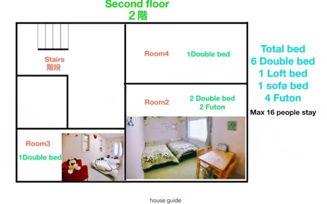 City Garden – Guest Rooms – Fukuoka