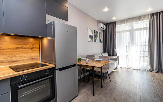 Апартаменты на улице Автолюбителей 1Г корпус 2