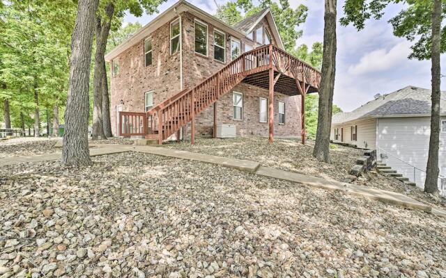 Waterfront Sunrise Beach Home w/ Dock & Grill