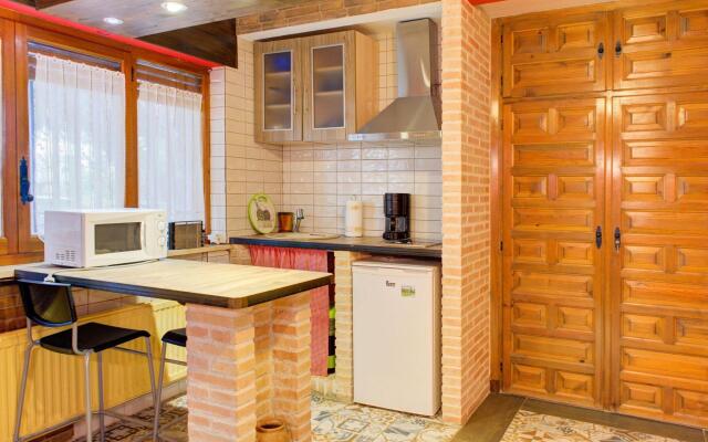 Rural apartment in Galapagar with bubble bath