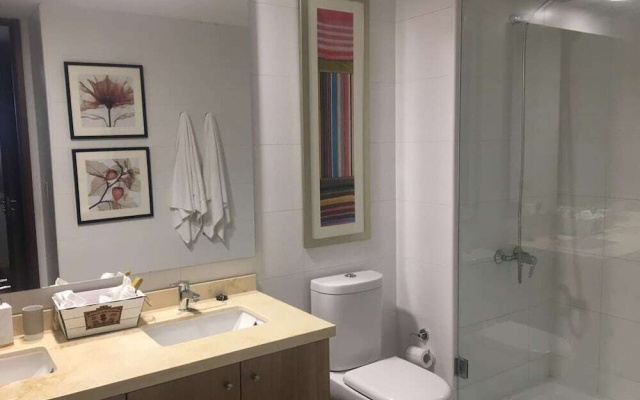 Departamento blanco en Las Condes