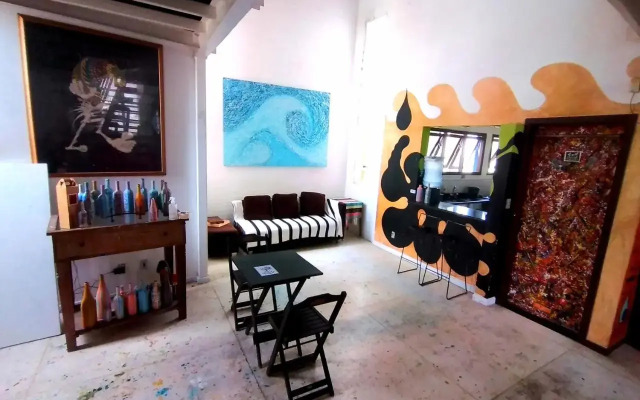 Loft-Atelier 100m praia