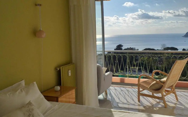 Vue mer exceptionnelle entre Nice et Monaco