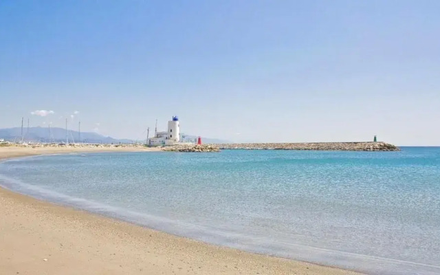 Sea View Loft in La Duquesa Beachfront