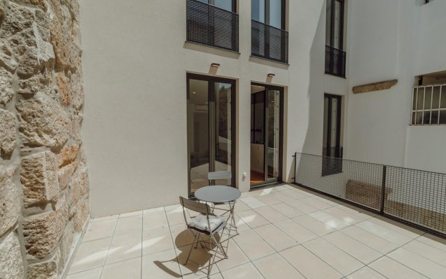 Courtyard Oporto Design Apartment C With Terrace