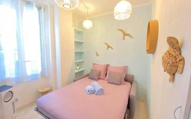 06F - L'Escale Marine Cannes - Beau studio à deux pas du palais des festivals - Hotel in Cannes - Photo 3