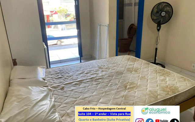 Cabo Frio - Hospedagem Central - Aluguel Economico
