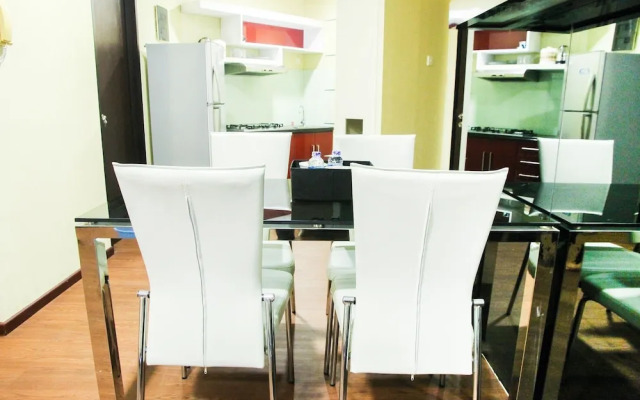 3BR Apartment Cosmo Residence Direct Access to Thamrin City Mall
