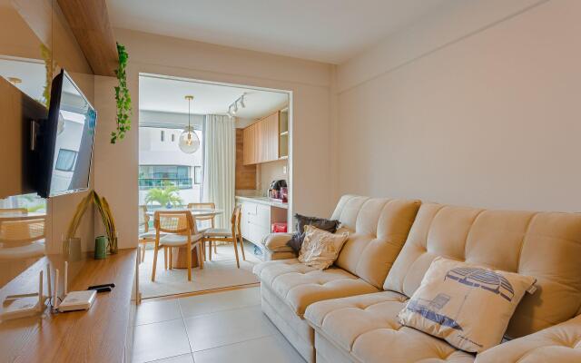 IT61 Lindo Apto 3 Suítes, Pé na Areia - Itacimirim