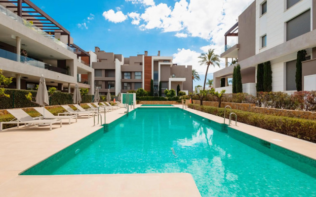 Luxury holiday apartment with 2 bedrooms in Cancelada