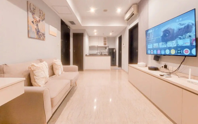Modern Look And Comfy 1Br Apartment Branz Bsd City