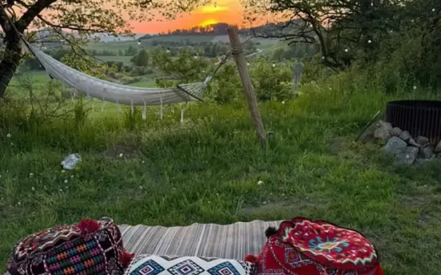 Glamping in Stunning Bell Tent in Bohemia