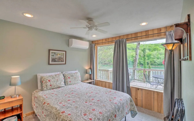 Expansive Cotter Cabin on White River w/ Deck!