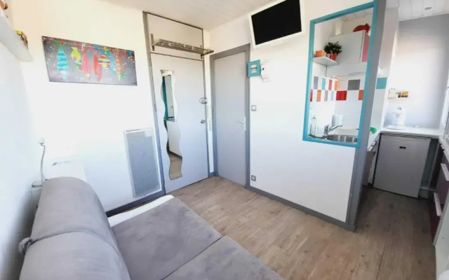 Studio 12m2 Le Nautiqua 100 m de la Plage