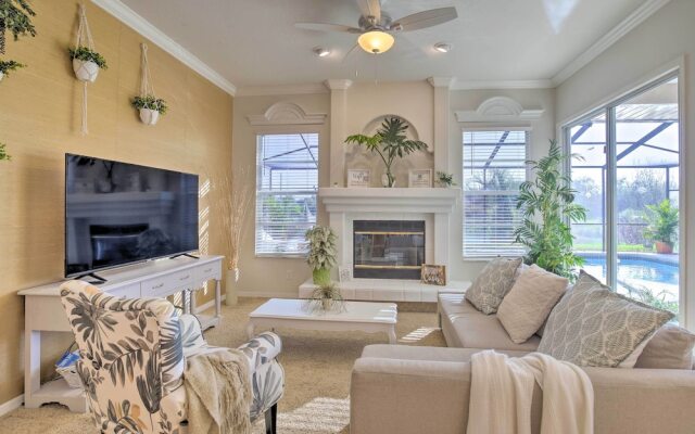 Bright & Sunny Riverview Oasis w/ Pool & Pond