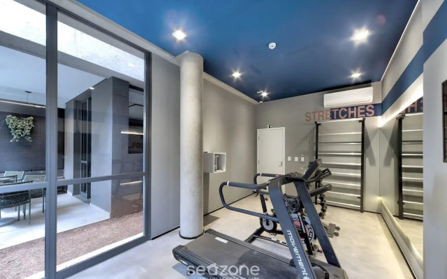 Studio With Balcony 100m From Puc-pompeia Puq0208