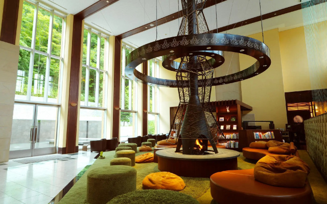 Jozankei Tsuruga Resort Spa MORI no UTA – Lobby – Sapporo