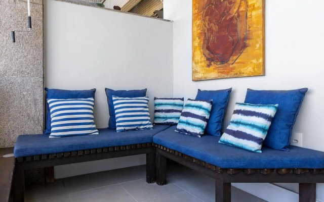 Pé na areia - 3 qts - condomínio fechado