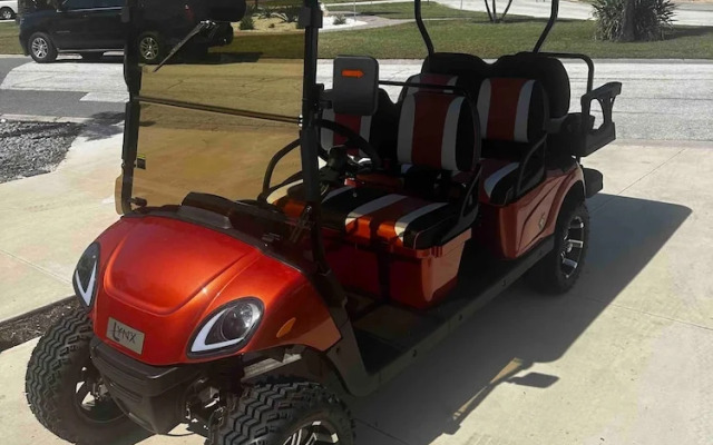 Luxury Pool Home Golf Cart