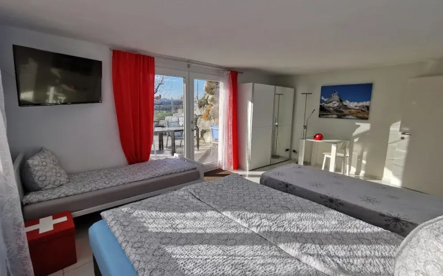 Comfortable mountain view apartment near Lucerne