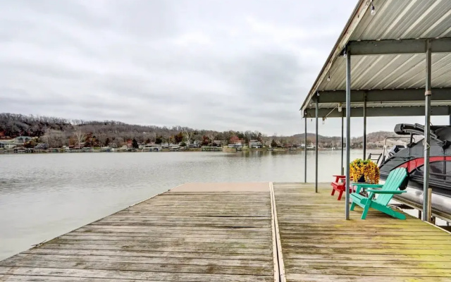 Lakefront Vacation Rental With Dock & Views!