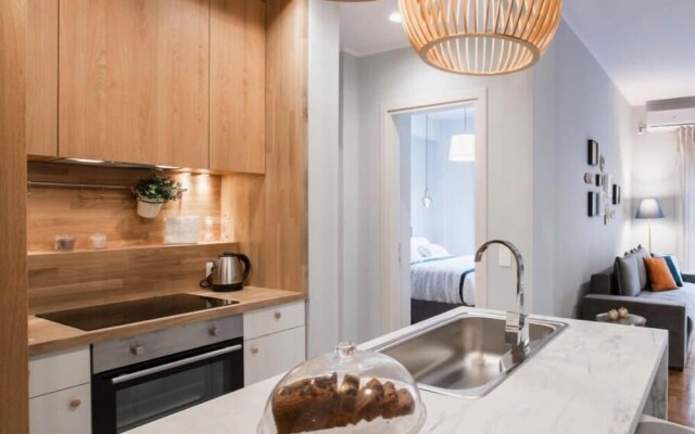60m² homm Brand New Flat on Veikou street