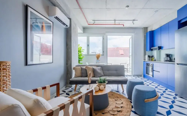w Cool 1BR With Private Terrace in Plaza Herrera