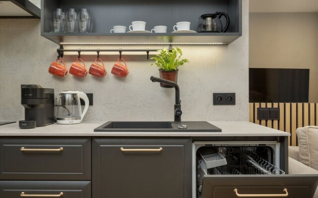 Black and Beige Apartment by Renters