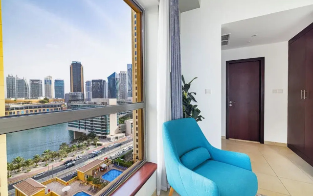 Elegant 1Br Apart With Beach Access In Dubai Creek