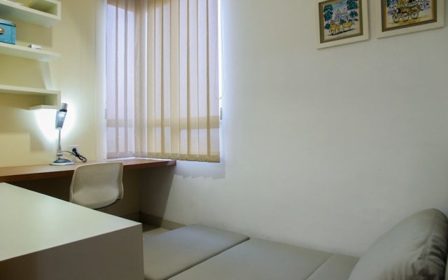 Modern 1BR with Sofa Bed @ Cinere Bellevue Apartment