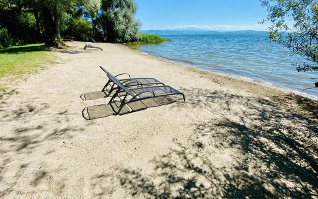 Ferien-Apartment Riedperle mit Privatstrand