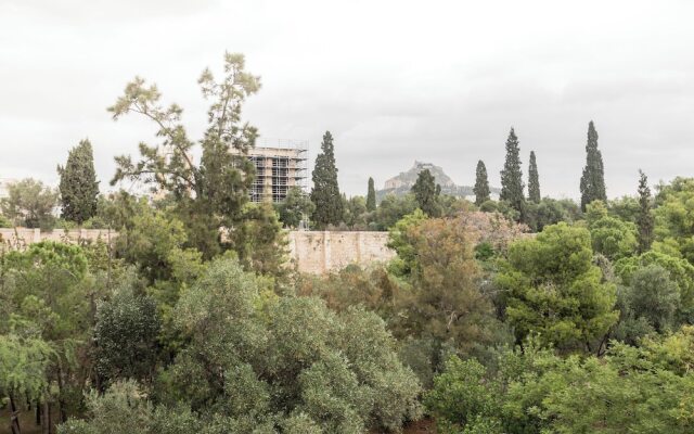 UPSTREET Zeus Temple View 2BD Apt Acropolis-Plaka