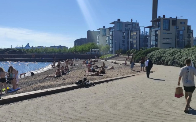 A luxurious aprtm with a sauna and terrace Netflix