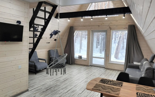 Gostevye doma A-frame (A-frame)