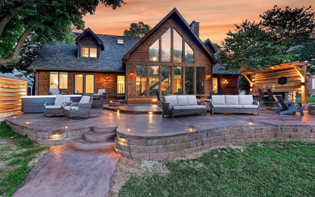 Spacious Lakefront Home w/ Private Dock!